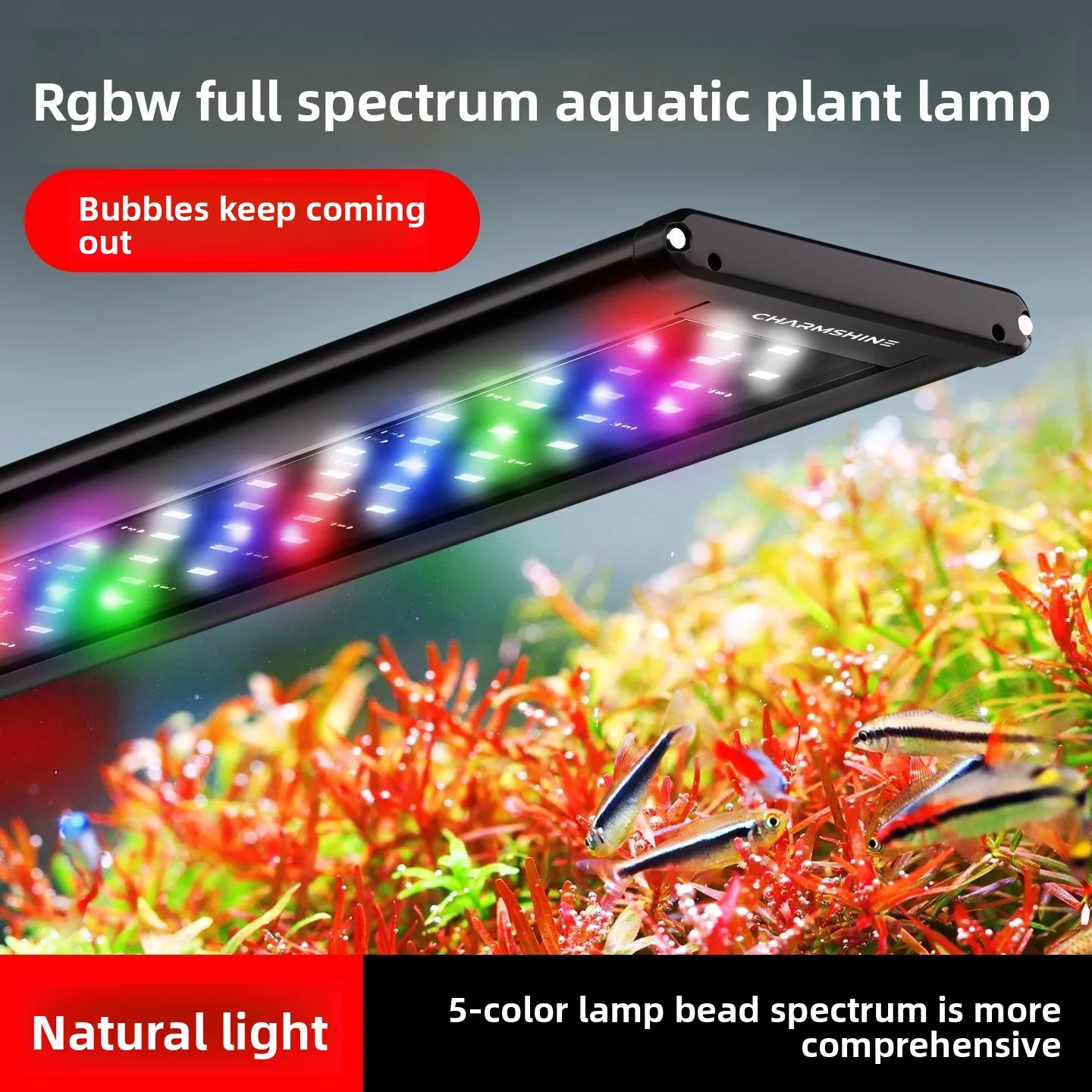 24/7 Programmable LED Aquarium Light, Multi Color Coral Reef LED Fish Tank Light, Sunrise Sunset Moonlight Modes, 9 Colors DIY
24/7 Programmable LED Aquarium Light, Multi Color Coral Reef LED Fish Tank Light, Sunrise Sunset Moonlight Modes, 9 Colors DIY