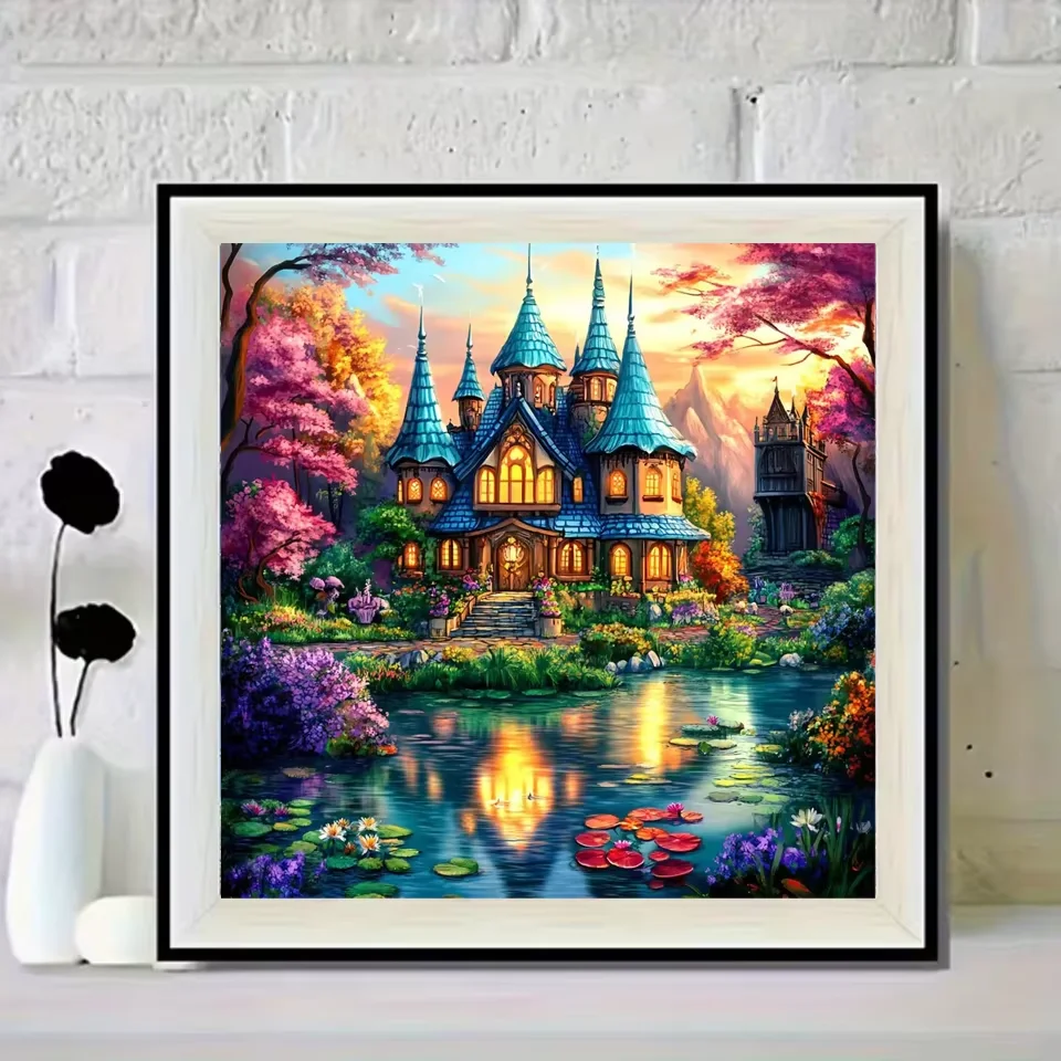 DIY Diamond Painting Fantasy Art Set Full Drill DIY Diamond Art Kits Mermaid Castle Flower Mosaic Embroidery Home Wall Decor Gif
DIY Diamond Painting Fantasy Art Set Full Drill DIY Diamond Art Kits Mermaid Castle Flower Mosaic Embroidery Home Wall Decor Gif