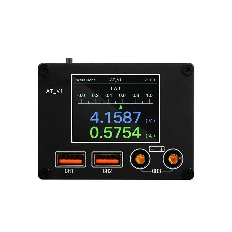 ATV1 High-precision Multifun Ctional Current Meter Fault Analysis Tool For Phone Charging Dual Pass Test Digital UART