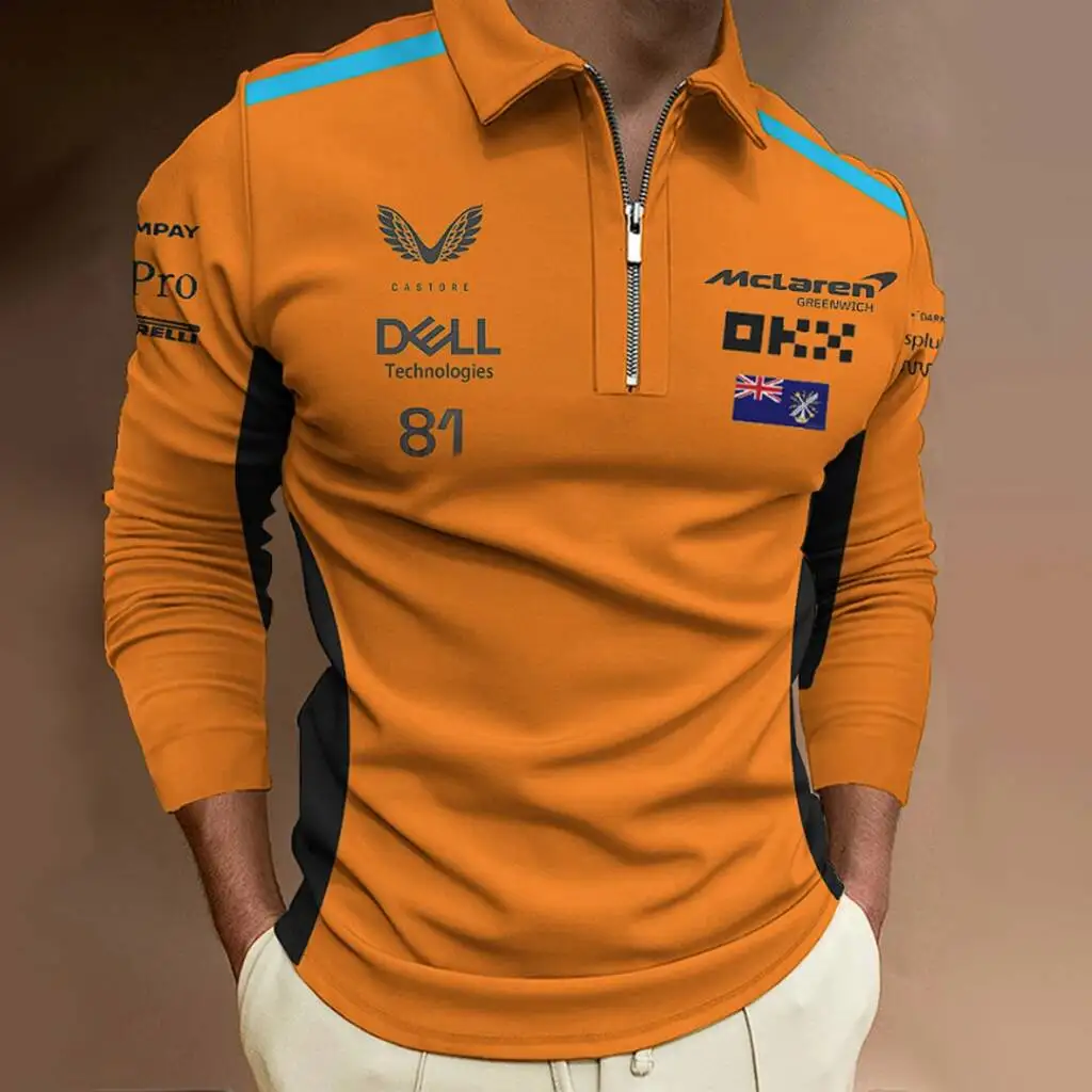 Formula 1 Team Racing 3D Print Long Sleeve T-Shirt.McLaren.Team Jersey Oscar Piastri 81 Formula1 Team Race Fans Jersey Kit Polo
Formula 1 Team Racing 3D Print Long Sleeve T-Shirt.McLaren.Team Jersey Oscar Piastri 81 Formula1 Team Race Fans Jersey Kit Polo