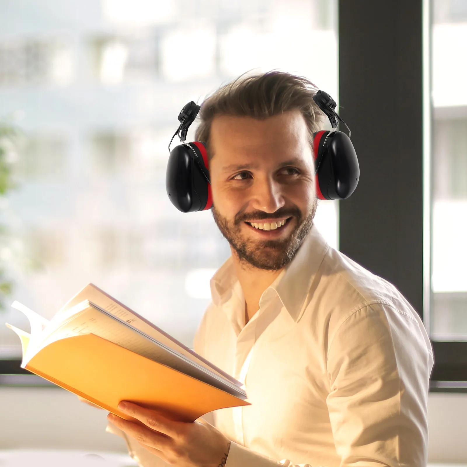 1Pair Noise Cancelling Ear Muffs Noise Isolation Ear Protection Earmuffs Lightweight Comfortable Hearing Protection for Work
1Pair Noise Cancelling Ear Muffs Noise Isolation Ear Protection Earmuffs Lightweight Comfortable Hearing Protection for Work