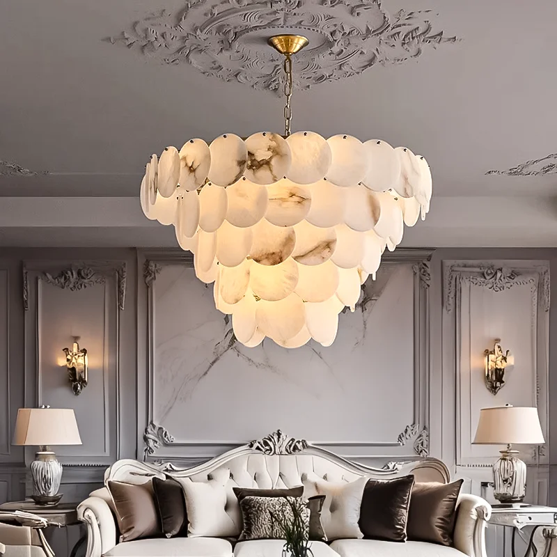 Modern Minimalist LED Chandelier Light for Living Room Kitchen Home Bedroom Dining Room All Copper Marble Pendant Light
Modern Minimalist LED Chandelier Light for Living Room Kitchen Home Bedroom Dining Room All Copper Marble Pendant Light