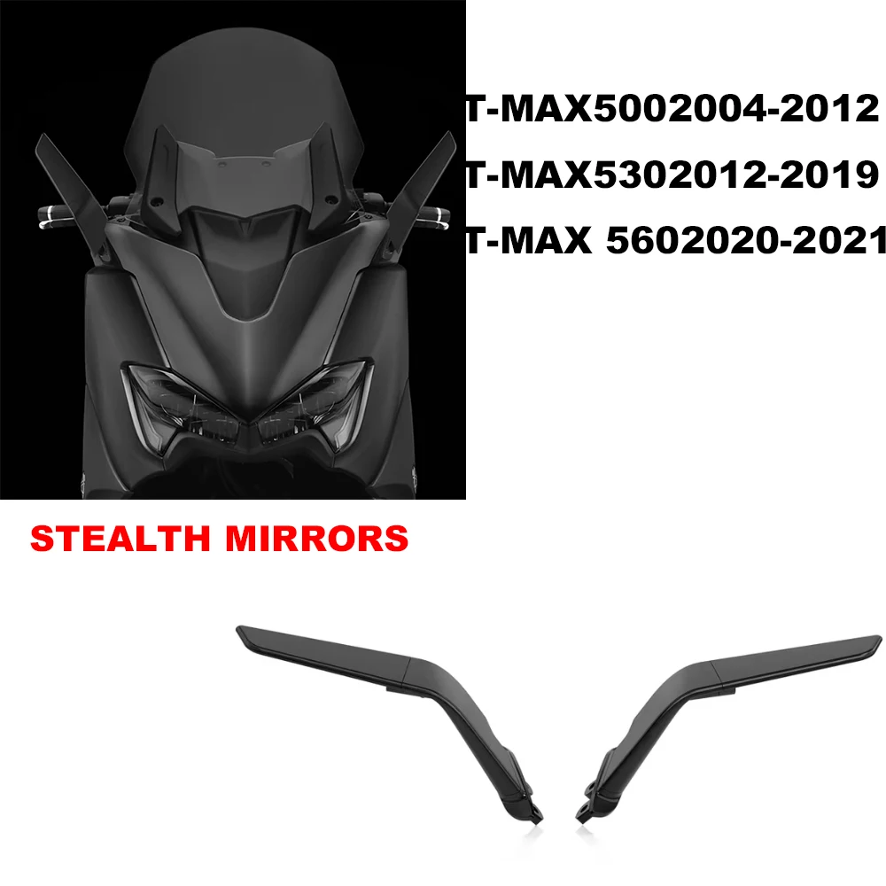 For Yamaha TMAX500 TMAX530 TMAX560 Motorcycle Rearview Sports Mirror Mirrors Side Mirrors TMAX 500 Stealth Mirrors
For Yamaha TMAX500 TMAX530 TMAX560 Motorcycle Rearview Sports Mirror Mirrors Side Mirrors TMAX 500 Stealth Mirrors