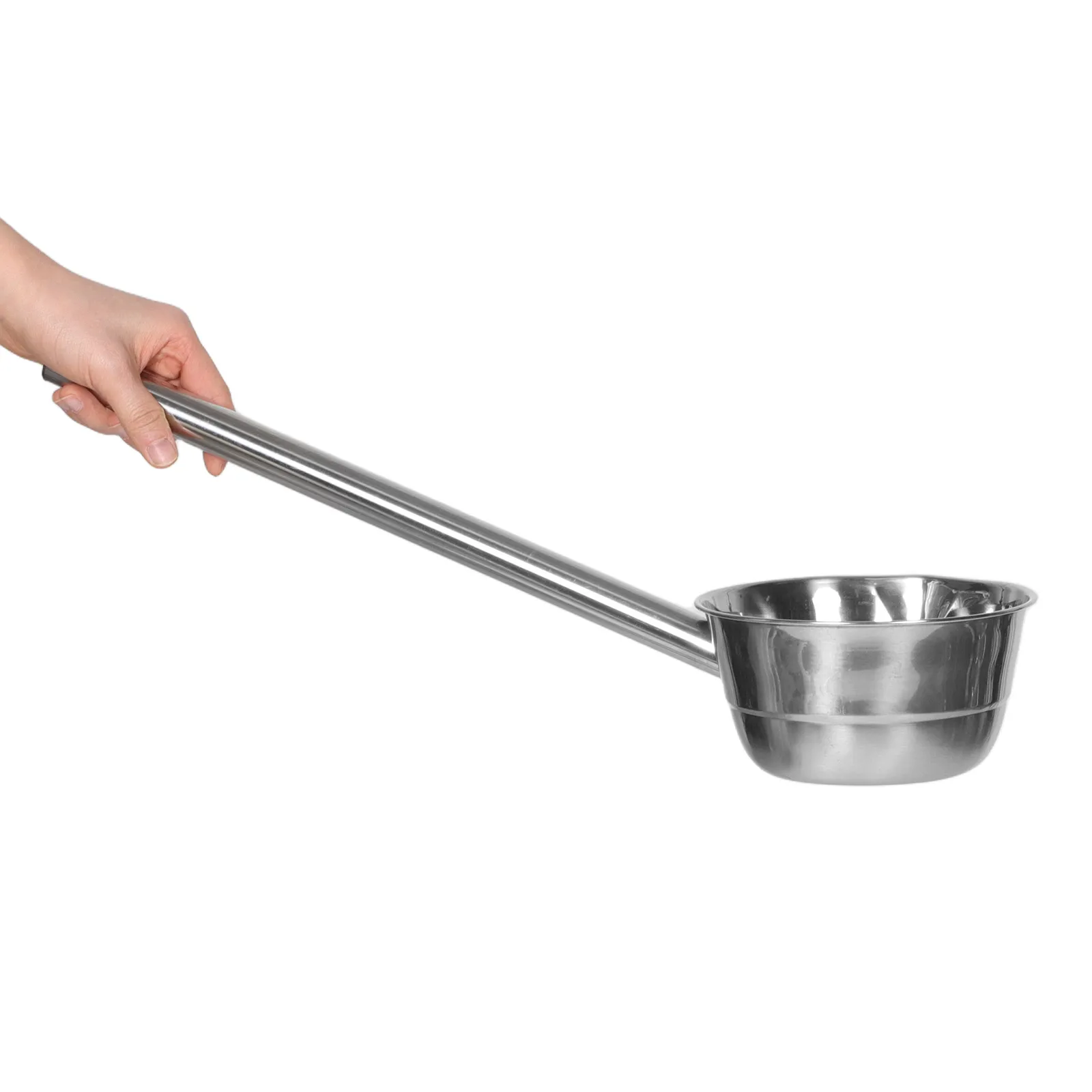 Stainless Steel Kitchen Ladle Long Handle Water Scoop Deep Soup Spoon Cook Serve Gadget Household WearResistant Convenient
Stainless Steel Kitchen Ladle Long Handle Water Scoop Deep Soup Spoon Cook Serve Gadget Household WearResistant Convenient