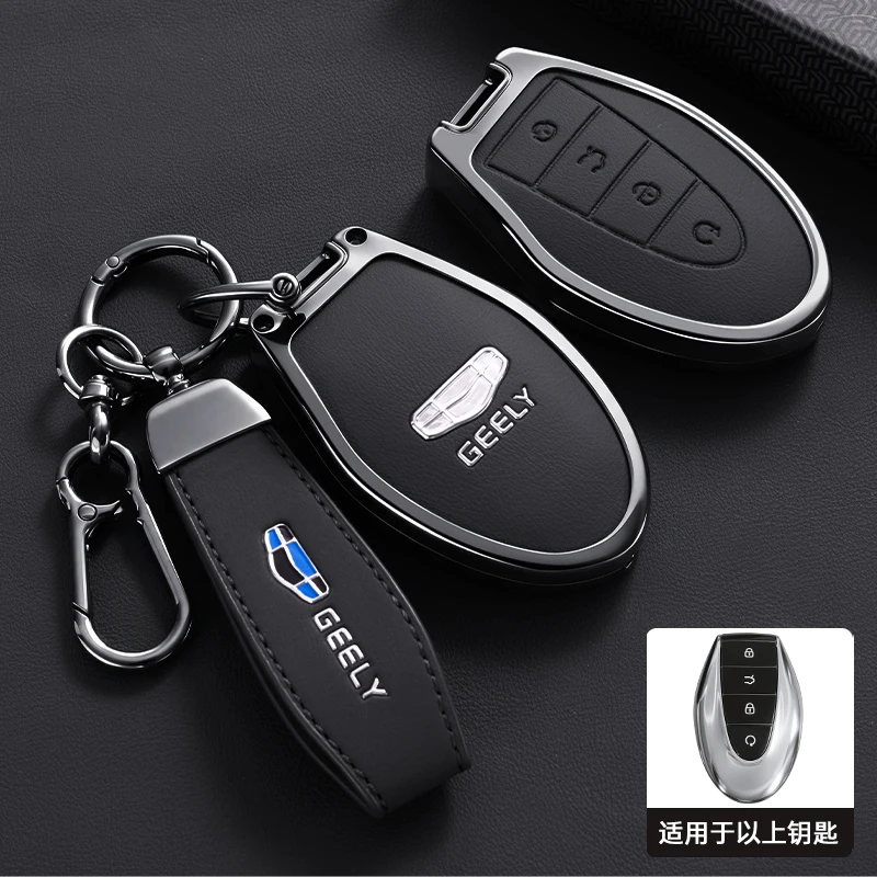 Car Accessories Zinc Alloy Leather Key Case Cover Holder Chain For Geely 2026 Emgrand Interior Key Protective Shell Car Stylish
Car Accessories Zinc Alloy Leather Key Case Cover Holder Chain For Geely 2026 Emgrand Interior Key Protective Shell Car Stylish