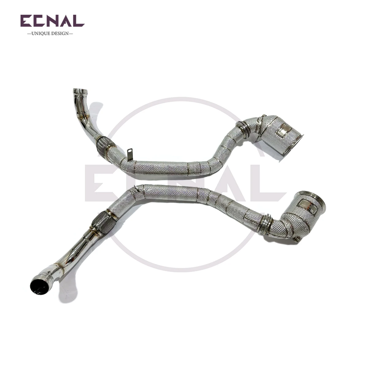 Ecnal Exhaust for 2019-2023 Bentley continental GT V8 4.0T Sports with Heat Shield Metal Catalytic SS304 Exhaust Front Downpipe
Ecnal Exhaust for 2019-2023 Bentley continental GT V8 4.0T Sports with Heat Shield Metal Catalytic SS304 Exhaust Front Downpipe