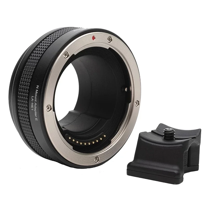 Адаптер для фотовспышки с автоматической фокусировкой для объективов Contax N-mount на E-mount LA-NE1 A6400 A6600 A7R3 R4 A1
Адаптер для фотовспышки с автоматической фокусировкой для объективов Contax N-mount на E-mount LA-NE1 A6400 A6600 A7R3 R4 A1