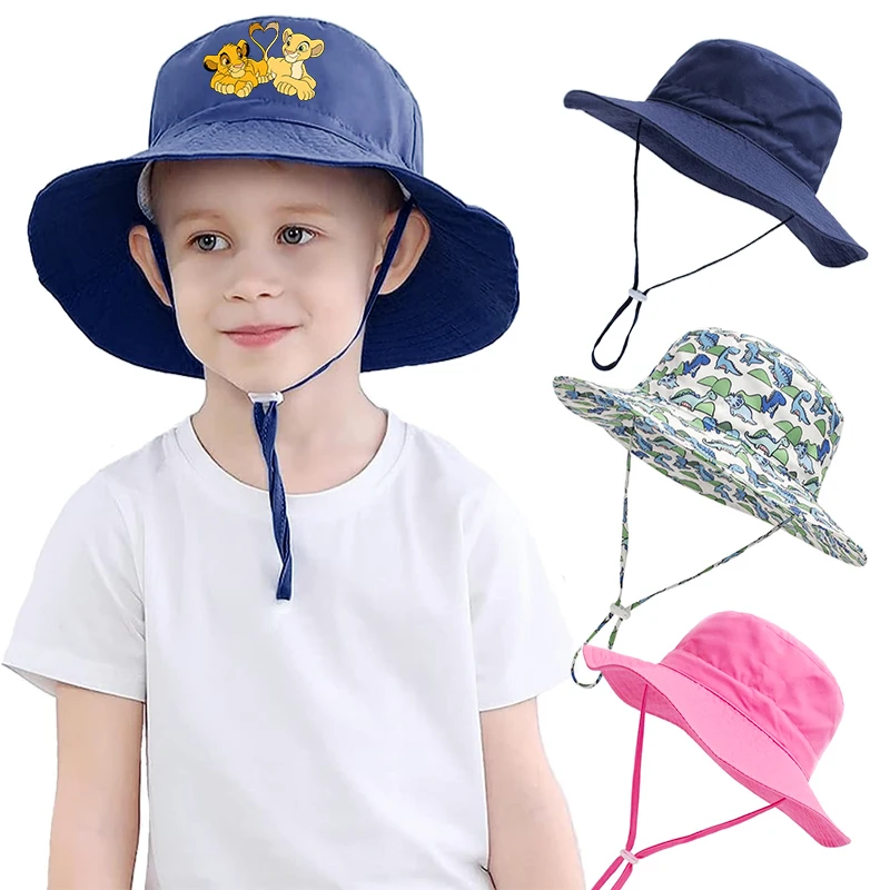 The Lion King Hat for Girl Kid Summer SunHat Bucket Hat UV Protection Outdoor Beach Cap Fashion Panama Cap Fisherman Hat 2-6Y
The Lion King Hat for Girl Kid Summer SunHat Bucket Hat UV Protection Outdoor Beach Cap Fashion Panama Cap Fisherman Hat 2-6Y