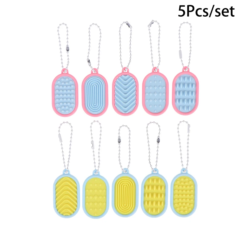 5Pcs/set 3D Printed Finger Massage Decompression Artifact Massage Artifact Finger Massage Convenient Keychain
5Pcs/set 3D Printed Finger Massage Decompression Artifact Massage Artifact Finger Massage Convenient Keychain