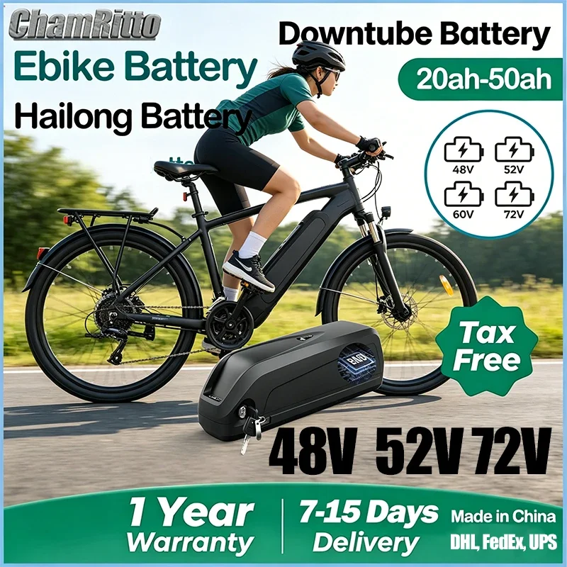 48V 30ah Electric Bicycle cycl-ing Battery Hailong 36V52V60V72V 20Ah 35 40ah 50ah Power ebike 18650 1500W 1000W Lithium Battery
48V 30ah Electric Bicycle cycl-ing Battery Hailong 36V52V60V72V 20Ah 35 40ah 50ah Power ebike 18650 1500W 1000W Lithium Battery