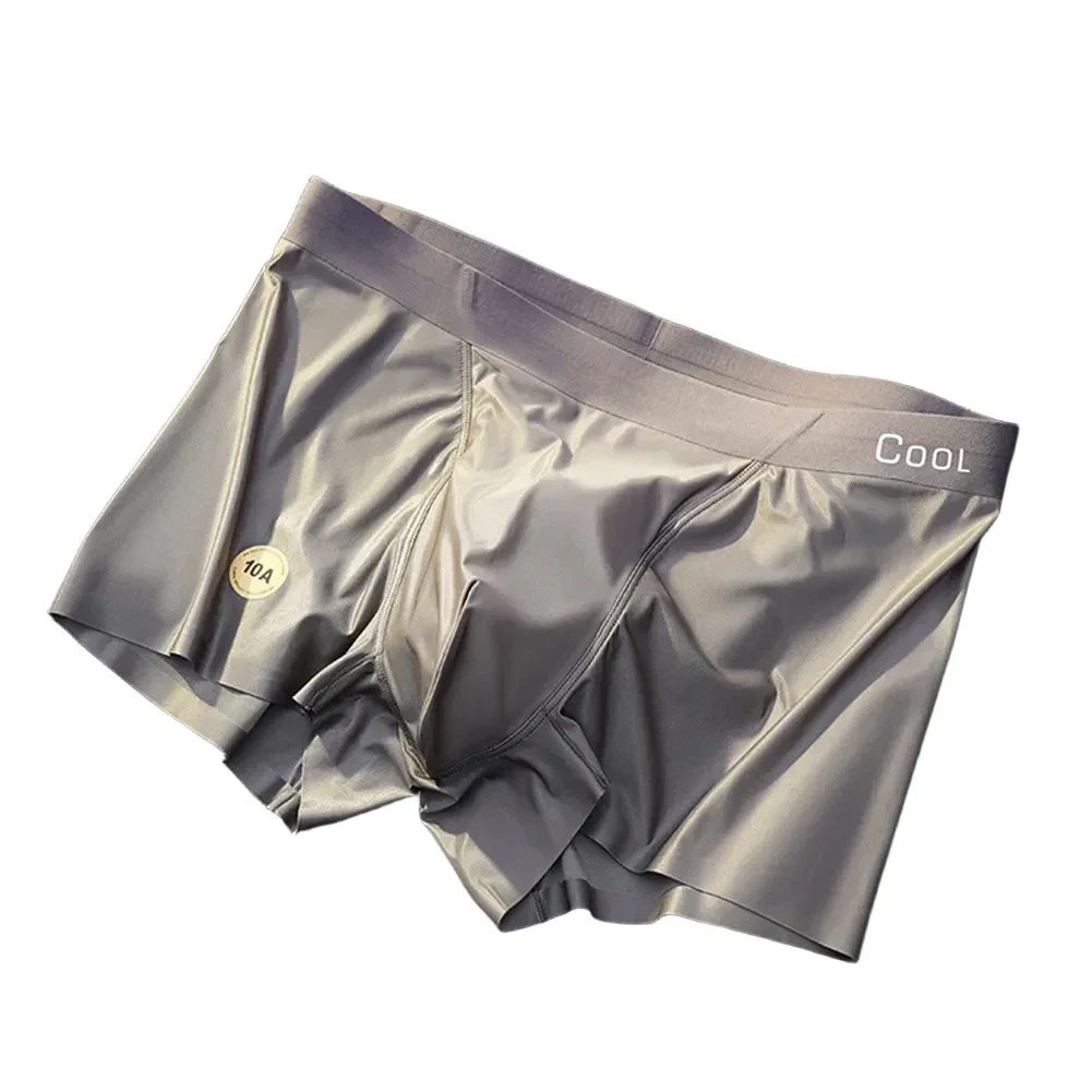 Skin Ice Silk Underwear Breathable Ice Silk Panties Boxer Breathable Underpants 33 Spandex Material Classic Style
Skin Ice Silk Underwear Breathable Ice Silk Panties Boxer Breathable Underpants 33 Spandex Material Classic Style