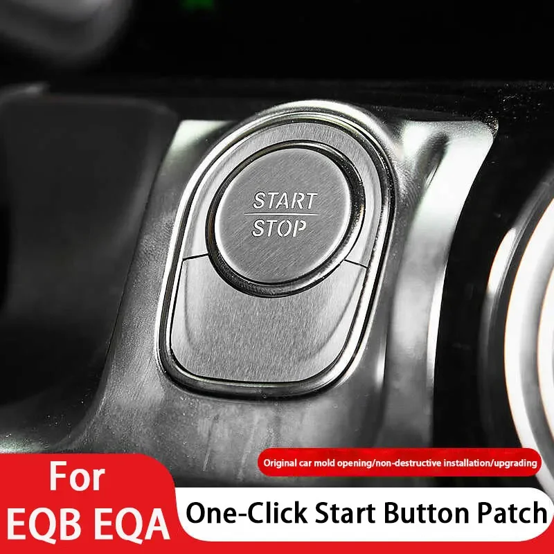 Stainless Steel ONE-CLICK Start Button Protective Cover Decoration For Mercedes Benz EQA EQB Ignition Switch Interior Sticker
Stainless Steel ONE-CLICK Start Button Protective Cover Decoration For Mercedes Benz EQA EQB Ignition Switch Interior Sticker