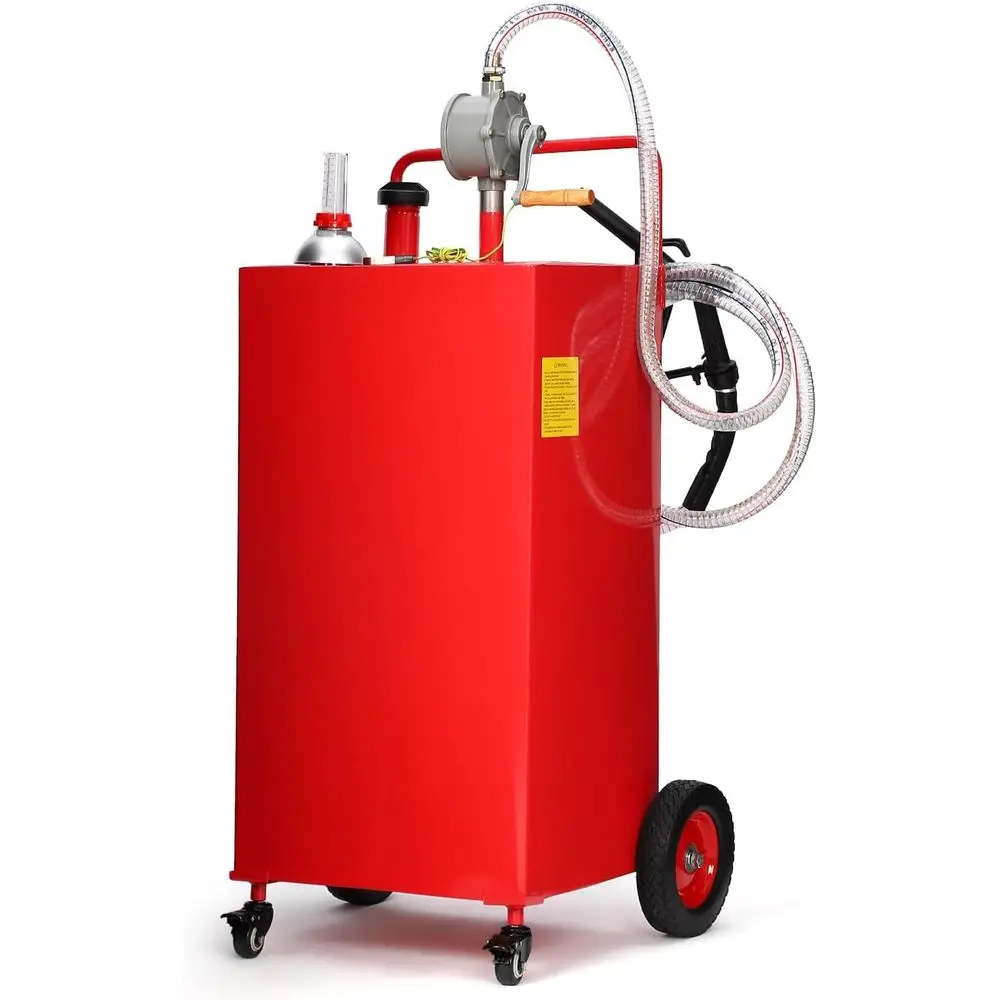 30-галлонный топливный бак с насосом для перекачки и 4 колесами, портативный топливный резервуар для хранения топлива, сверхпрочный бак для перекачки топлива для автомобилей, лодок, газонокосилок
30-галлонный топливный бак с насосом для перекачки и 4 колесами, портативный топливный резервуар для хранения топлива, сверхпрочный бак для перекачки топлива для автомобилей, лодок, газонокосилок