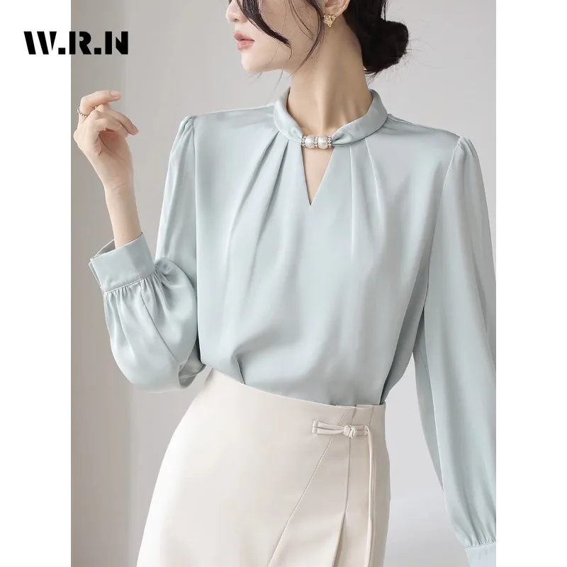 French Style Elegant Hollow Out Beading Luxury Blouses 2024 Summer Women Office Lady Long Sleeve Satin Soft Solid Shirts Top
French Style Elegant Hollow Out Beading Luxury Blouses 2024 Summer Women Office Lady Long Sleeve Satin Soft Solid Shirts Top
