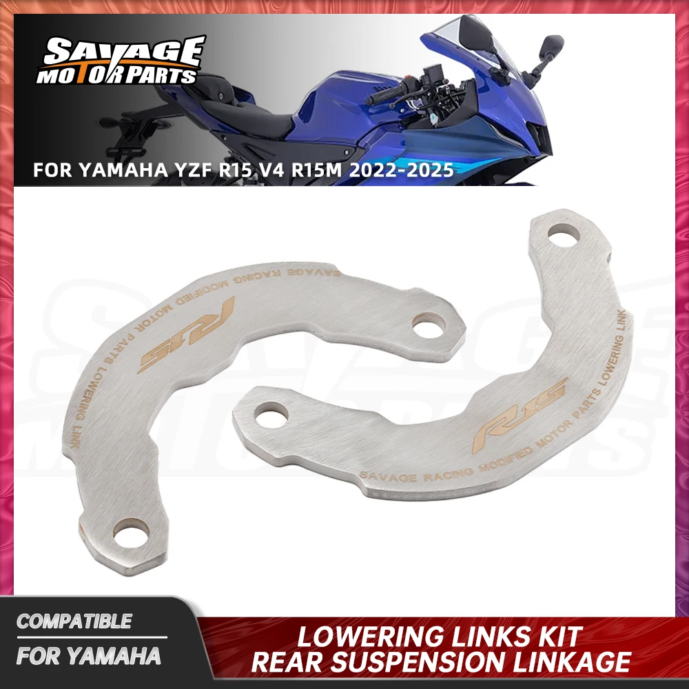 For Yamaha YZF R15 M Lowering Links Kit YZF-R15 V4 YZF-R15M 2022-2025 Motorcycle Rear Suspension Cushion Connecting Drop Lever
For Yamaha YZF R15 M Lowering Links Kit YZF-R15 V4 YZF-R15M 2022-2025 Motorcycle Rear Suspension Cushion Connecting Drop Lever