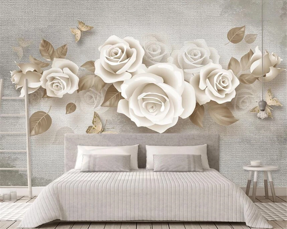 Customized wallpaper high-definition European style retro three-dimensional relief rose TV background wall 3d wallpaper painting
Customized wallpaper high-definition European style retro three-dimensional relief rose TV background wall 3d wallpaper painting