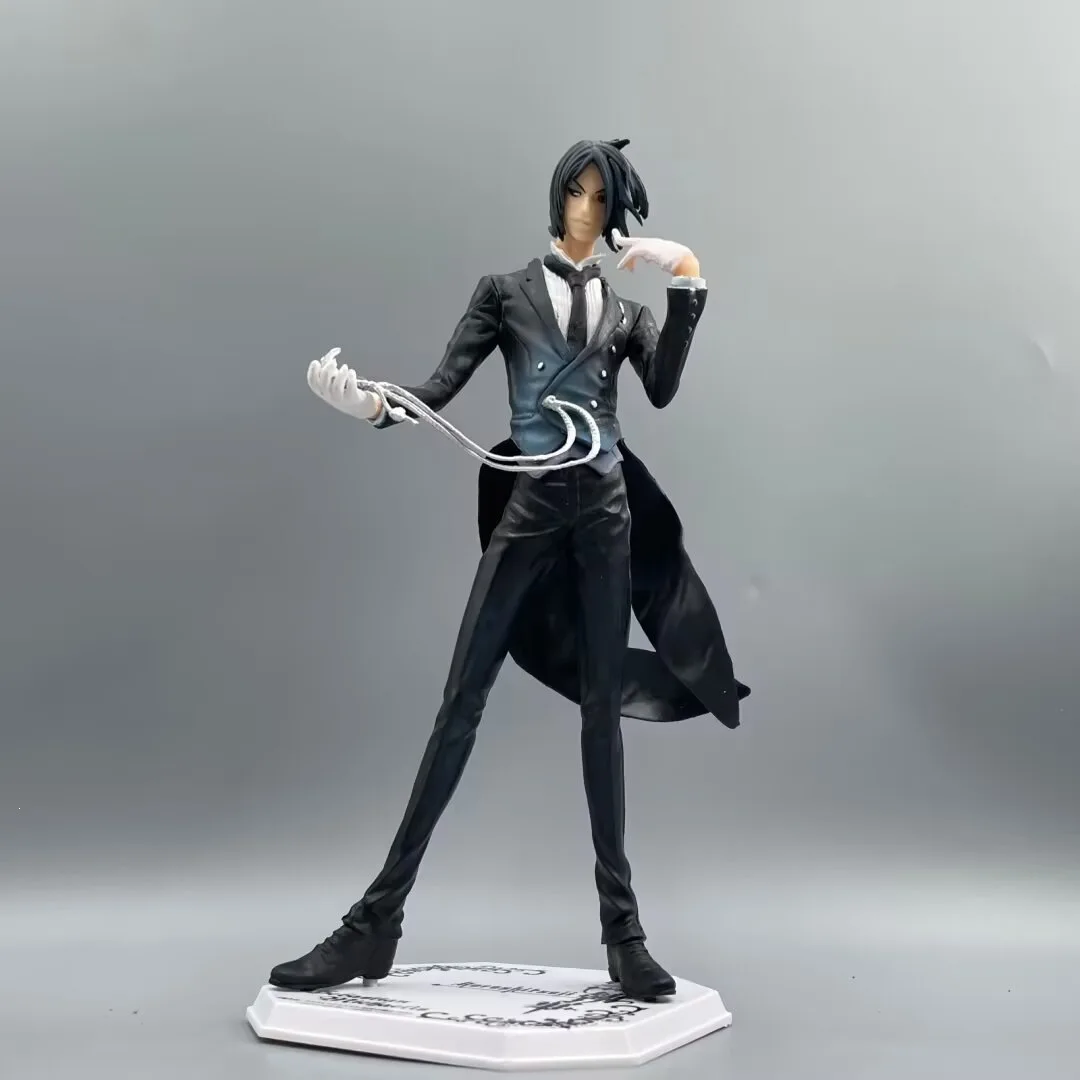 22cm Black Butler Sebastian Circus Standing Figure Room Decor Desktop Ornament Collectible Gift For Anime Fans
22cm Black Butler Sebastian Circus Standing Figure Room Decor Desktop Ornament Collectible Gift For Anime Fans