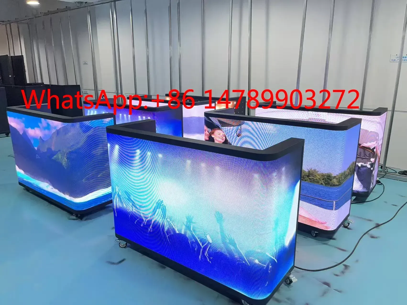 Popular 4K Full Color LED DJ Booth Facade Portable Table Stand For Bar Party Music Event
Popular 4K Full Color LED DJ Booth Facade Portable Table Stand For Bar Party Music Event