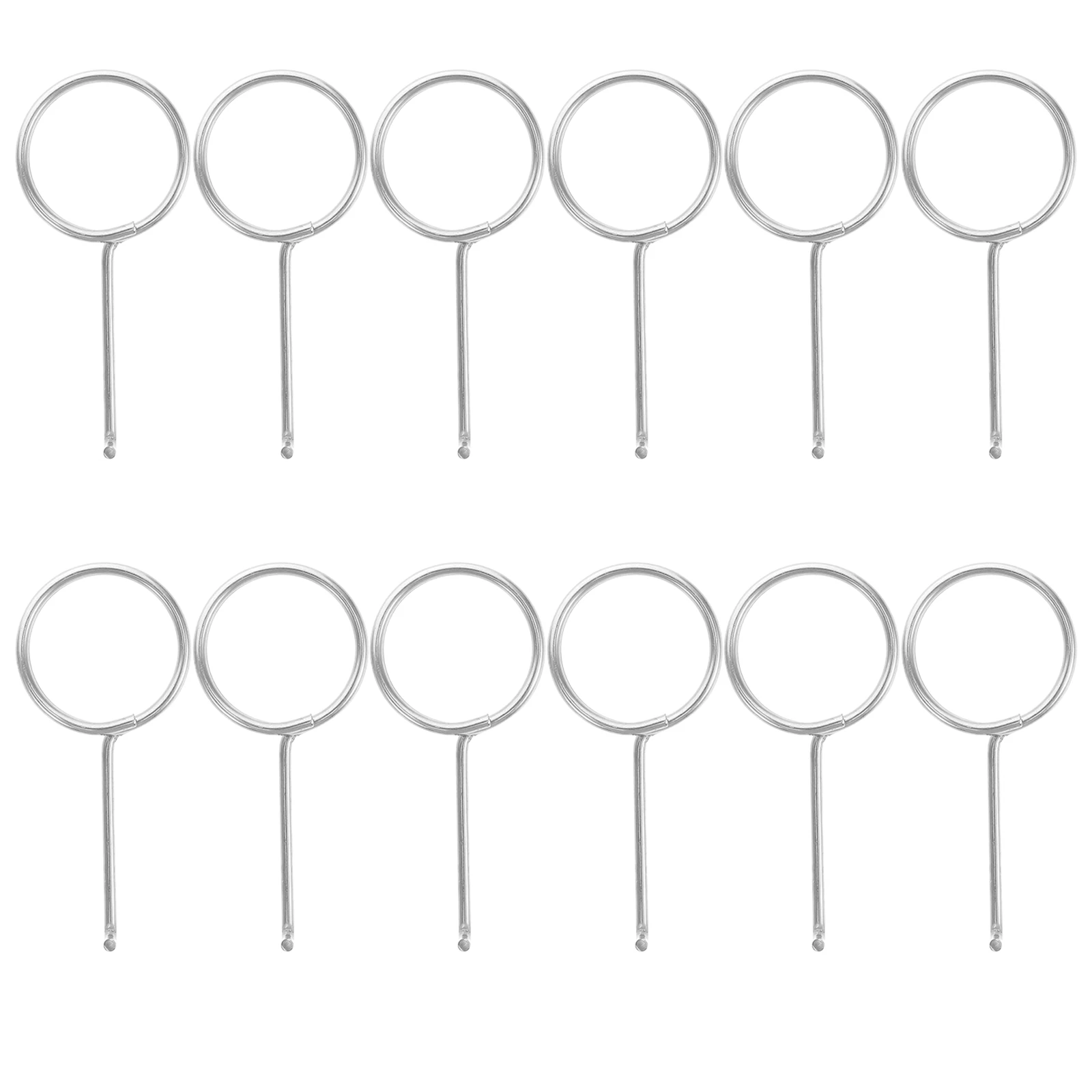 20pcs Stainless Steel Drain Cleaning Tools Key Pulling Hooks for Shower Bathrooms Kitchen Floor Hair Removal Silver
20pcs Stainless Steel Drain Cleaning Tools Key Pulling Hooks for Shower Bathrooms Kitchen Floor Hair Removal Silver