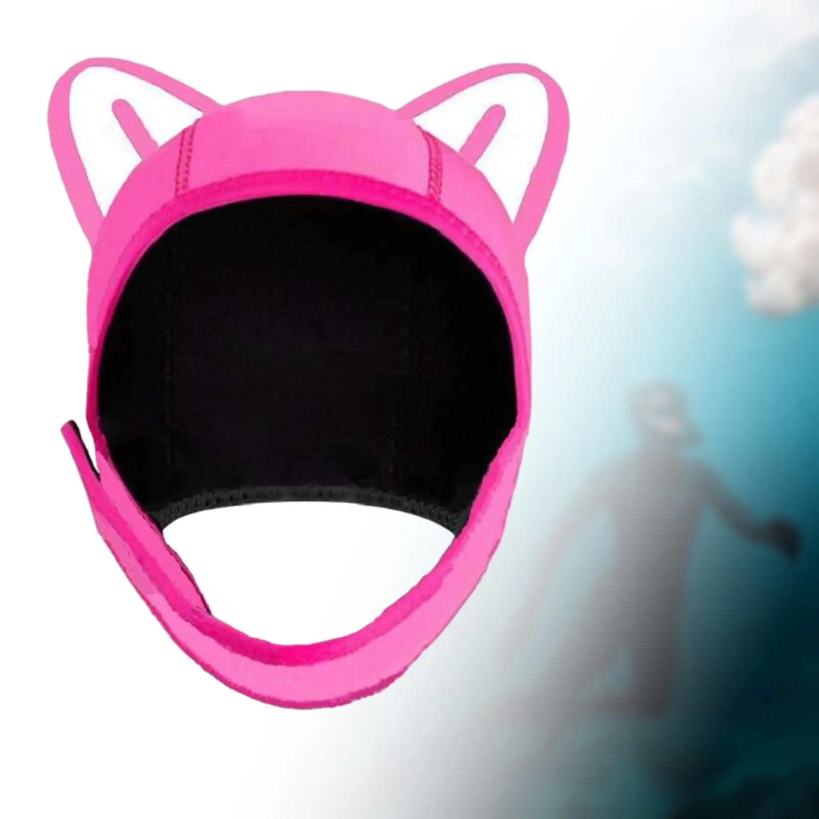 Cat Ears Diving Hood Surfing Cap Lovely Head Cover Thermal Hood Swimming Hat for Sailing Kayaking Winter Water Sports Adult
Cat Ears Diving Hood Surfing Cap Lovely Head Cover Thermal Hood Swimming Hat for Sailing Kayaking Winter Water Sports Adult