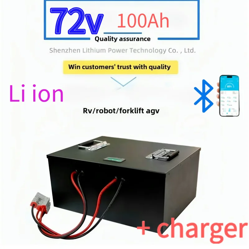 72V 100Ah Li-ion With Charger Lithium Polymer Battery For 6000W 9000W Tricycle Motorcycle Scooter Electric Vehicle
72V 100Ah Li-ion With Charger Lithium Polymer Battery For 6000W 9000W Tricycle Motorcycle Scooter Electric Vehicle