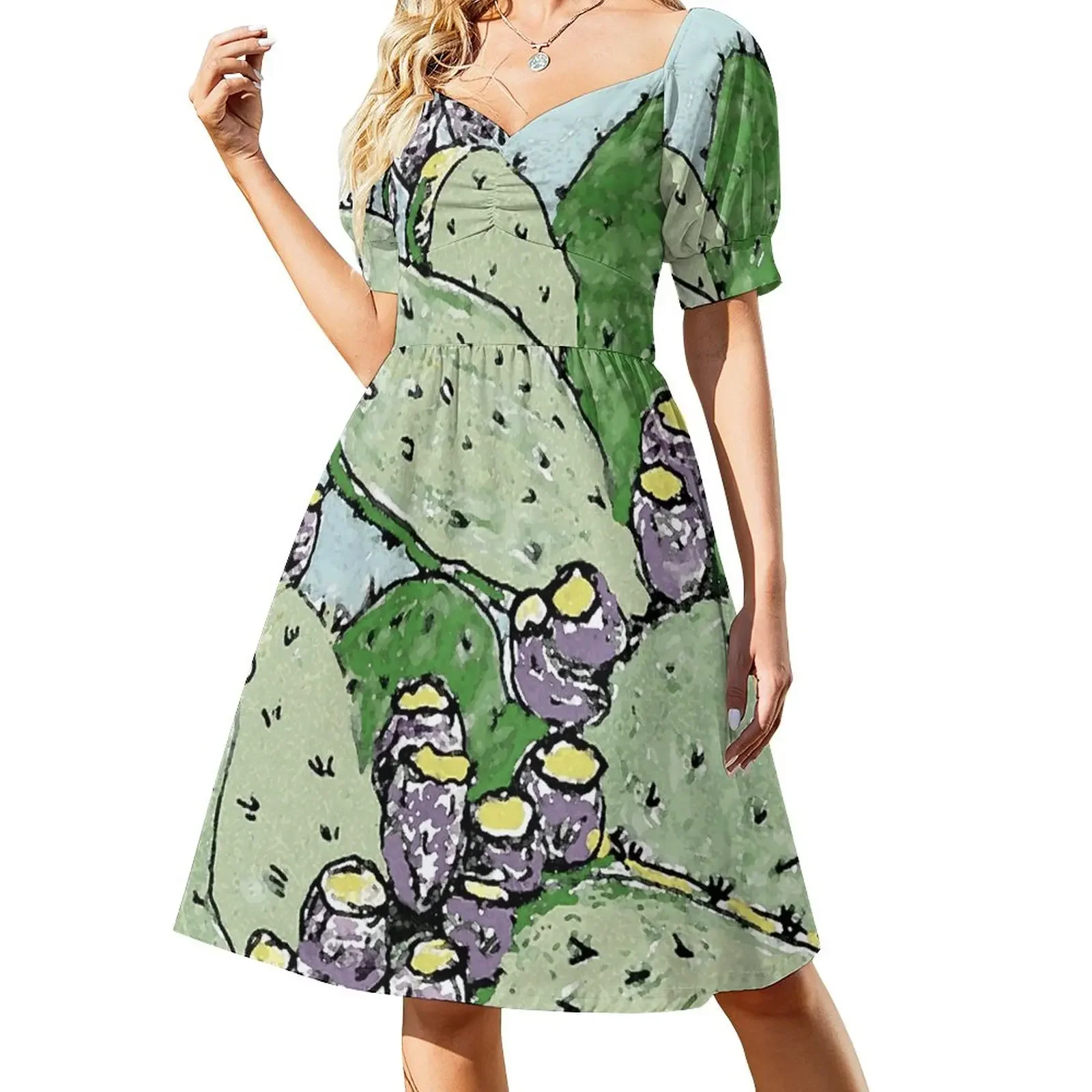 Cactus Pears Short-Sleeved Dress luxury dress evening dress women wedding dresses for woman elegant dresses for women
Cactus Pears Short-Sleeved Dress luxury dress evening dress women wedding dresses for woman elegant dresses for women