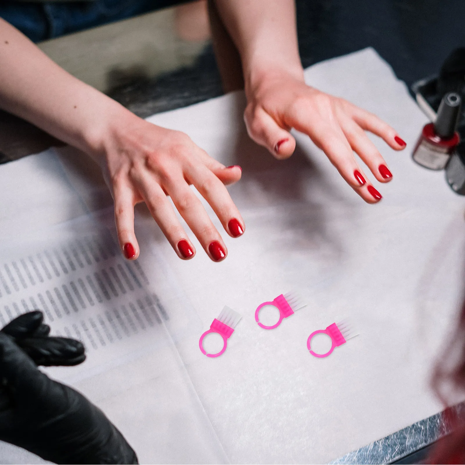 100Pcs Plastic Nail Brush Set Fingernail Cleaning Brushes Portable Travel Friendly Home Manicure Tools Pink Under Nail Brush
100Pcs Plastic Nail Brush Set Fingernail Cleaning Brushes Portable Travel Friendly Home Manicure Tools Pink Under Nail Brush