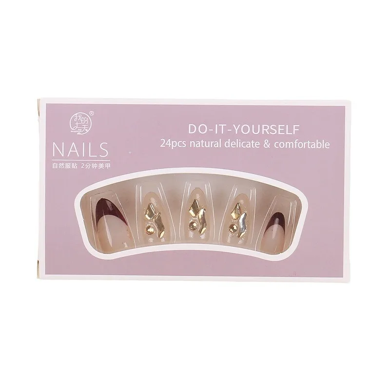 Wear nail pads Advanced sense autumn French manicure pads Rhinestone cat eye handmade fake nail patches Removable
Wear nail pads Advanced sense autumn French manicure pads Rhinestone cat eye handmade fake nail patches Removable