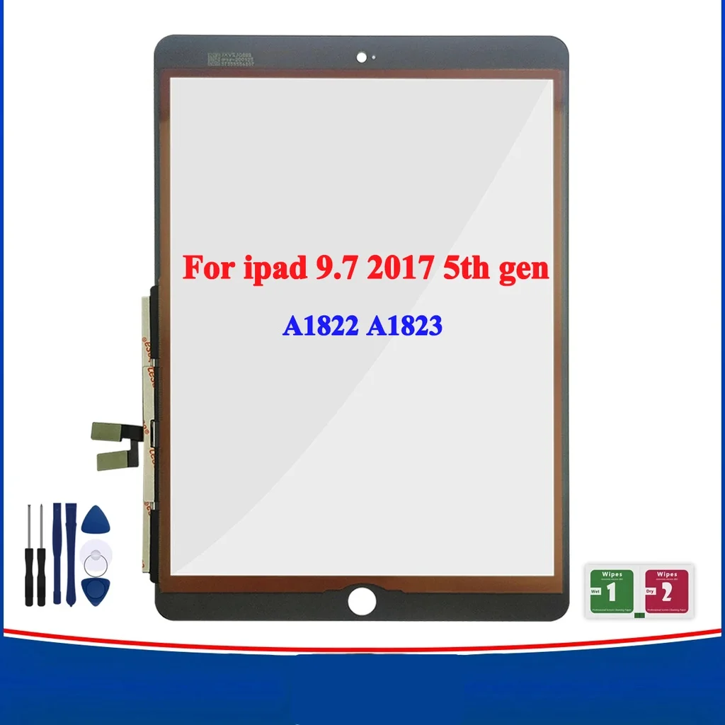 Внешний сенсорный ЖК-экран для ipad 9,7 2017 5-го поколения A1822 A1823, сенсорный экран, дигитайзер, запасная сенсорная панель
Внешний сенсорный ЖК-экран для ipad 9,7 2017 5-го поколения A1822 A1823, сенсорный экран, дигитайзер, запасная сенсорная панель