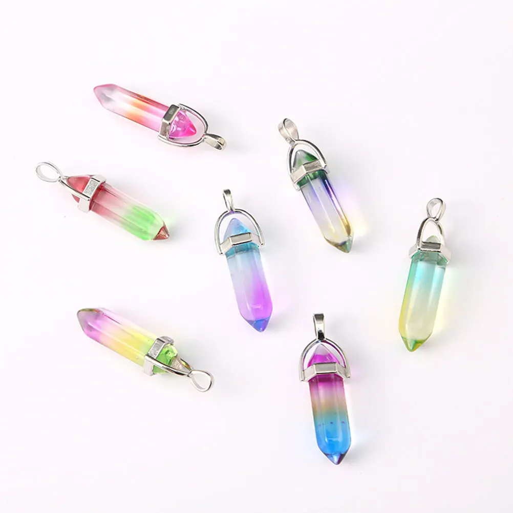 7pcs Gradient Pendant Hexagonal Shape Jewelry Making DIY Accessories Grandma Gifts Necklace Earring Charm Bracelet
7pcs Gradient Pendant Hexagonal Shape Jewelry Making DIY Accessories Grandma Gifts Necklace Earring Charm Bracelet
