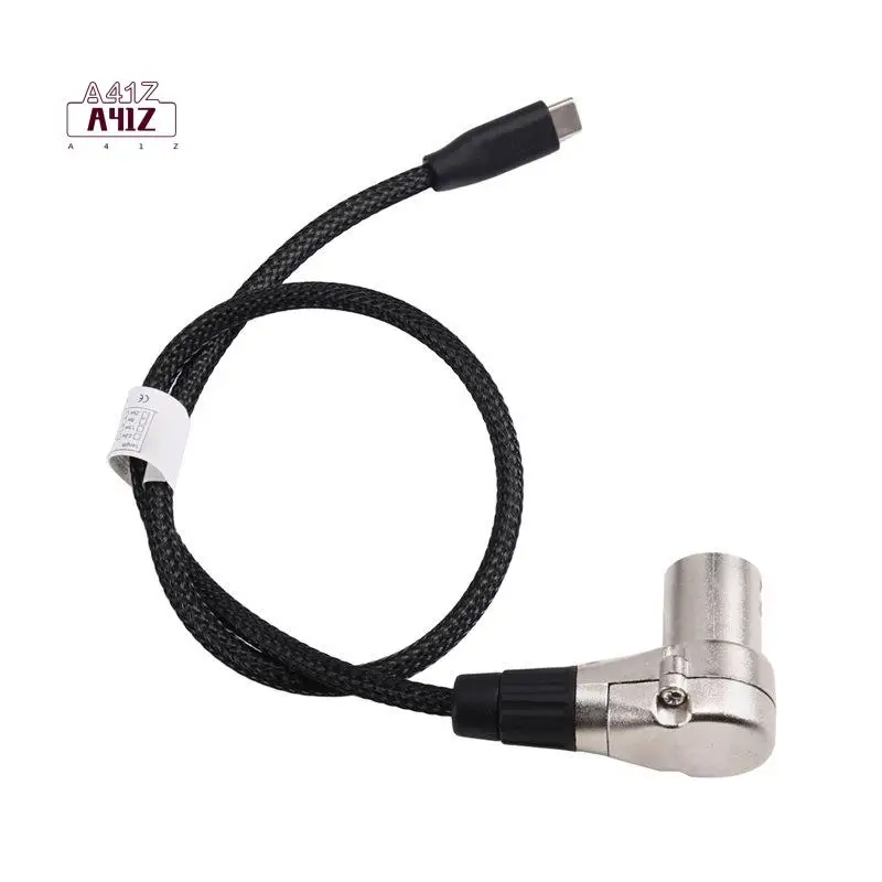 A41Z-USB C To XLR Converter Adapter Cable,Type C To Right Angle 3Pin XLR Audio Cord For Amplifier,Mixer Console
A41Z-USB C To XLR Converter Adapter Cable,Type C To Right Angle 3Pin XLR Audio Cord For Amplifier,Mixer Console