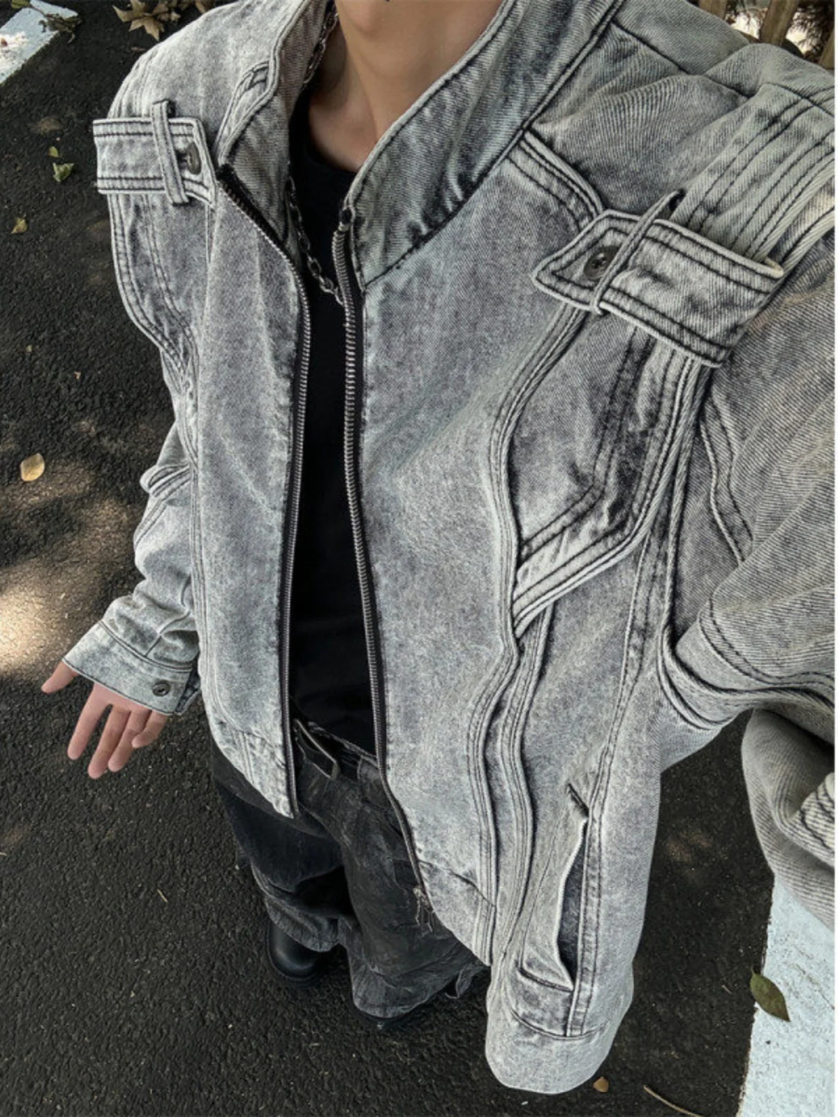 Мужская джинсовая куртка Cleanfit с подкладкой на плечах, осенне-весенняя, модная, в стиле ретро, американская рабочая одежда, Sli Haome
Мужская джинсовая куртка Cleanfit с подкладкой на плечах, осенне-весенняя, модная, в стиле ретро, американская рабочая одежда, Sli Haome