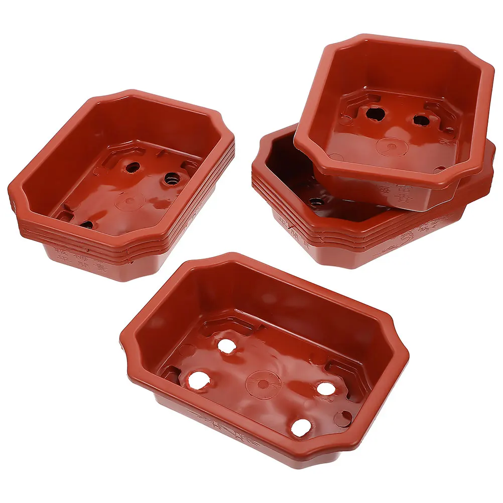 20 Pcs Plastic Flower Pot Plant Planting Pots Container Household for Outdoors Garden Containers Pp Plants Indoor with Drainage
20 Pcs Plastic Flower Pot Plant Planting Pots Container Household for Outdoors Garden Containers Pp Plants Indoor with Drainage