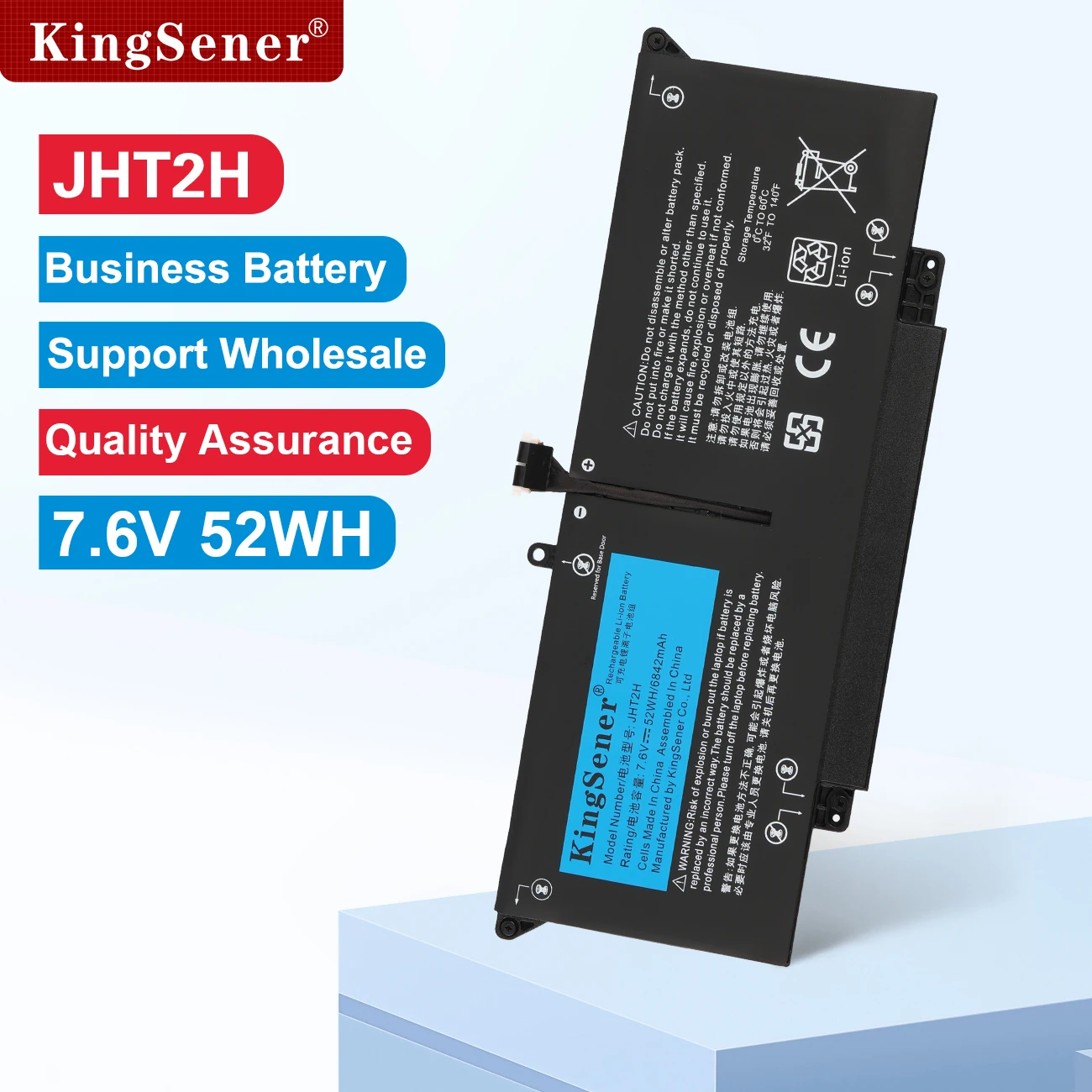 KingSener JHT2H 52WH Аккумулятор для ноутбука DELL Latitude 7310 7410 серии 35J09 0YJ9RP 009YYF 07CXN6 04V5X2 0HRGYV
KingSener JHT2H 52WH Аккумулятор для ноутбука DELL Latitude 7310 7410 серии 35J09 0YJ9RP 009YYF 07CXN6 04V5X2 0HRGYV