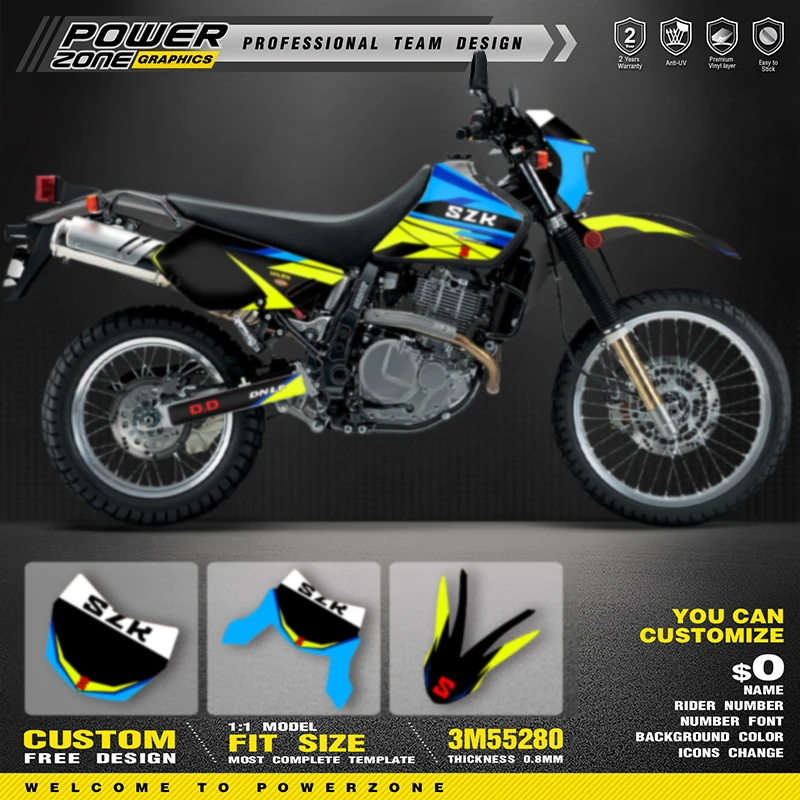 PowerZone пользовательские графические наклейки для команды SUZUKI DR650 1996-2014 2015 2016 2017 2018 2019 2020 2021 наклейка 004
PowerZone пользовательские графические наклейки для команды SUZUKI DR650 1996-2014 2015 2016 2017 2018 2019 2020 2021 наклейка 004