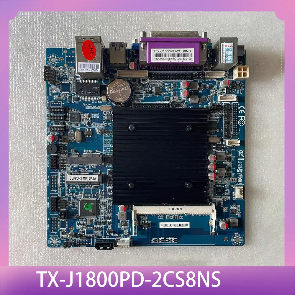 TX-J1800PD-2CS8NS industrial computer cash register board DDR3 17 * 17cm
TX-J1800PD-2CS8NS industrial computer cash register board DDR3 17 * 17cm