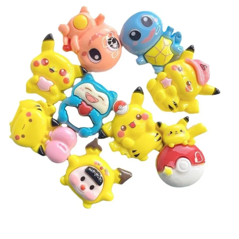9PCS Hot Cute Pikachus Series Glossy Resin Toy Kawaii Character Creative Exquisite DIY Phone Case Supplies
9PCS Hot Cute Pikachus Series Glossy Resin Toy Kawaii Character Creative Exquisite DIY Phone Case Supplies