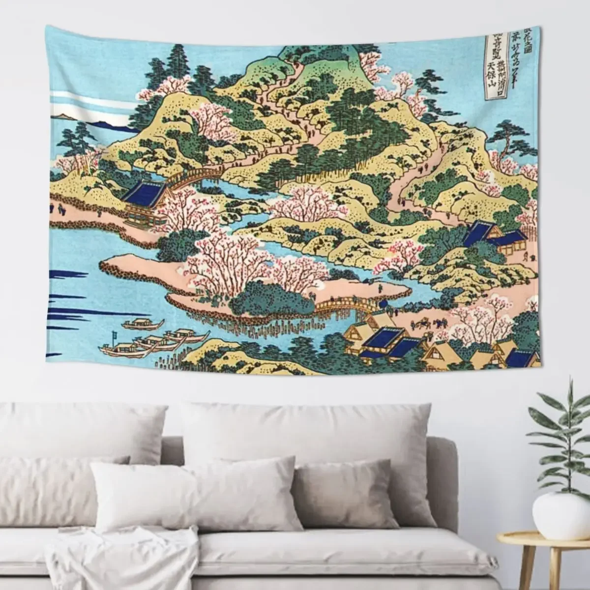 Tenpozan at the Mouth of the Aji River by Katsushika Hokusai Tapestry Bedroom Decor Wall Decor Hanging Tapestry
Tenpozan at the Mouth of the Aji River by Katsushika Hokusai Tapestry Bedroom Decor Wall Decor Hanging Tapestry