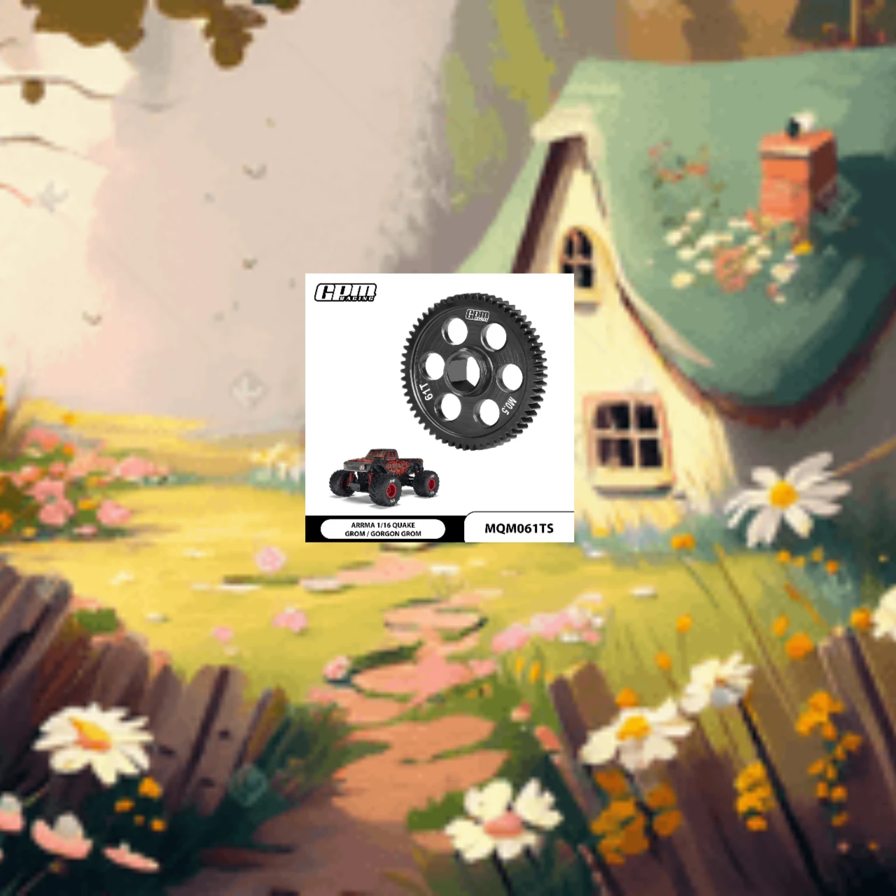 40Cr Carbon Steel Spur Gear 0.5 Module 61 Tooth For ARRMA 1/16 QUAKE GROM, GORGON GROM
40Cr Carbon Steel Spur Gear 0.5 Module 61 Tooth For ARRMA 1/16 QUAKE GROM, GORGON GROM