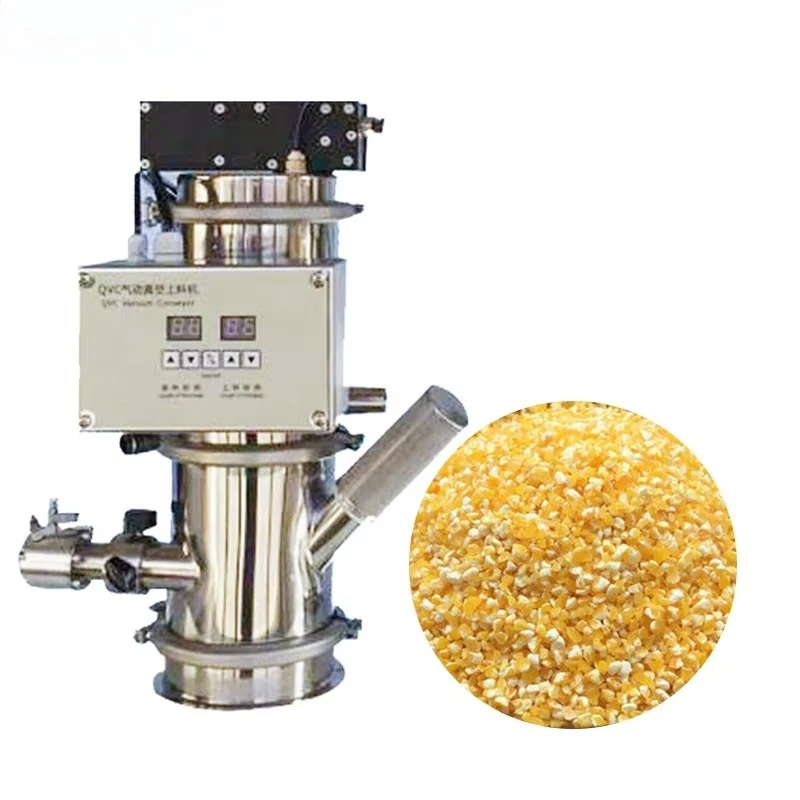 Electric Automatic Grain Pellet Conveying Soybean Millet Corn Wheat Powder Granule Pneumatic Vacuum Feeder Conveyor
Electric Automatic Grain Pellet Conveying Soybean Millet Corn Wheat Powder Granule Pneumatic Vacuum Feeder Conveyor