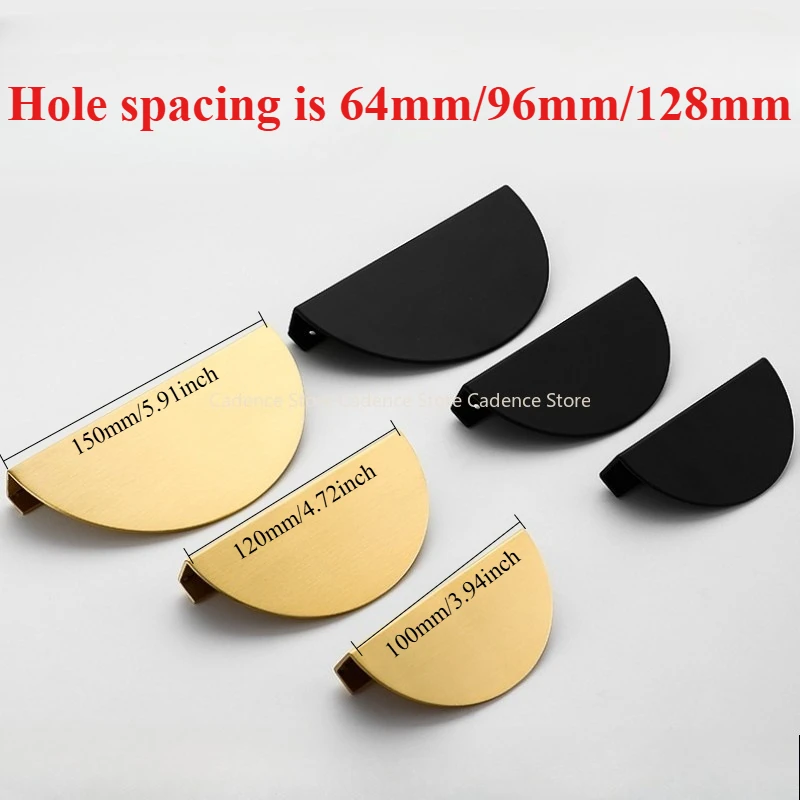 Solid Brass Semi-circle Handle Luxury Gold Cupboard Shoe Cabinet Door Handles Drawer Pulls Decor Furniture Handle Hardware
Solid Brass Semi-circle Handle Luxury Gold Cupboard Shoe Cabinet Door Handles Drawer Pulls Decor Furniture Handle Hardware
