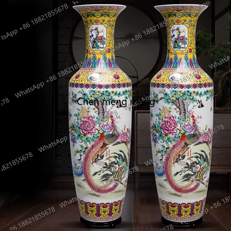 Ceramic pastel floor-to-ceiling vase, home furnishing, living room TV cabinet decoration, housewarming ornament
Ceramic pastel floor-to-ceiling vase, home furnishing, living room TV cabinet decoration, housewarming ornament