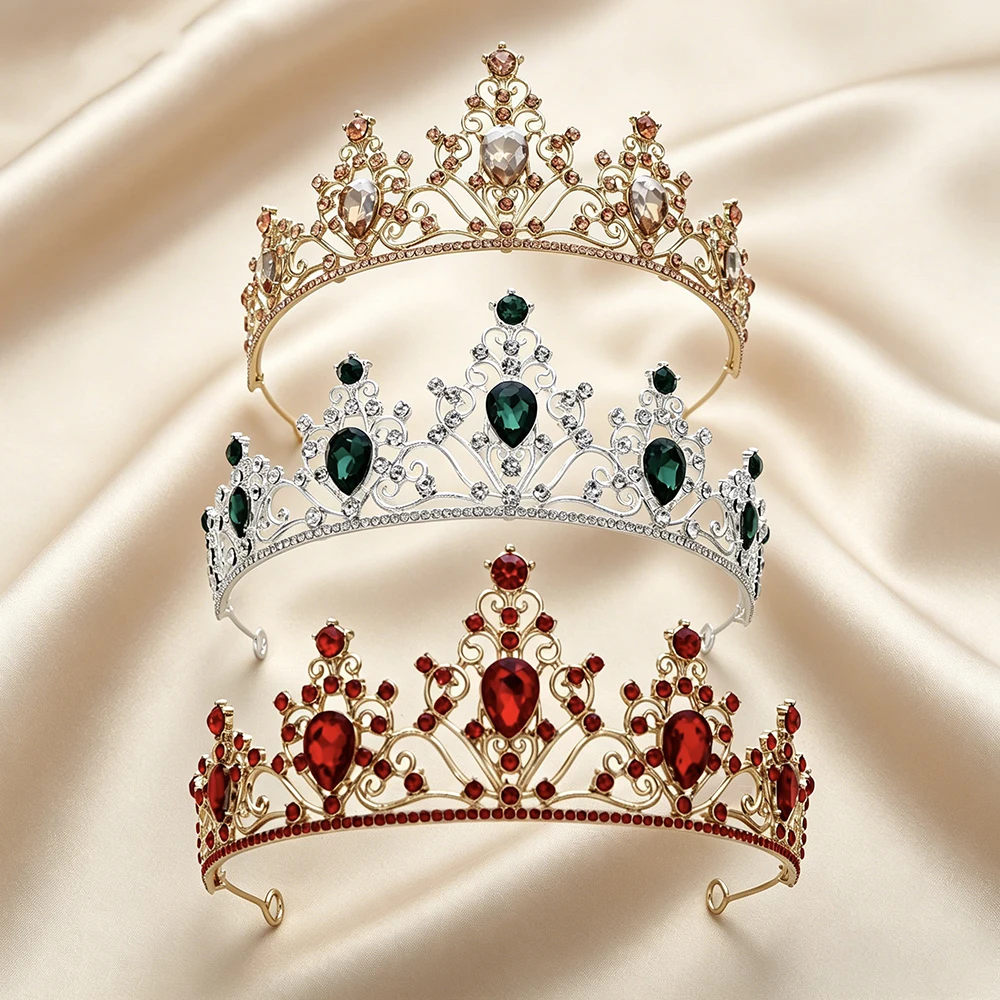 Vintage Baroque Sparkling Rhinestone Bridal Tiara Elegant Royal Queen Crown Hair Accessory Wedding Pageant Birthday Party
Vintage Baroque Sparkling Rhinestone Bridal Tiara Elegant Royal Queen Crown Hair Accessory Wedding Pageant Birthday Party