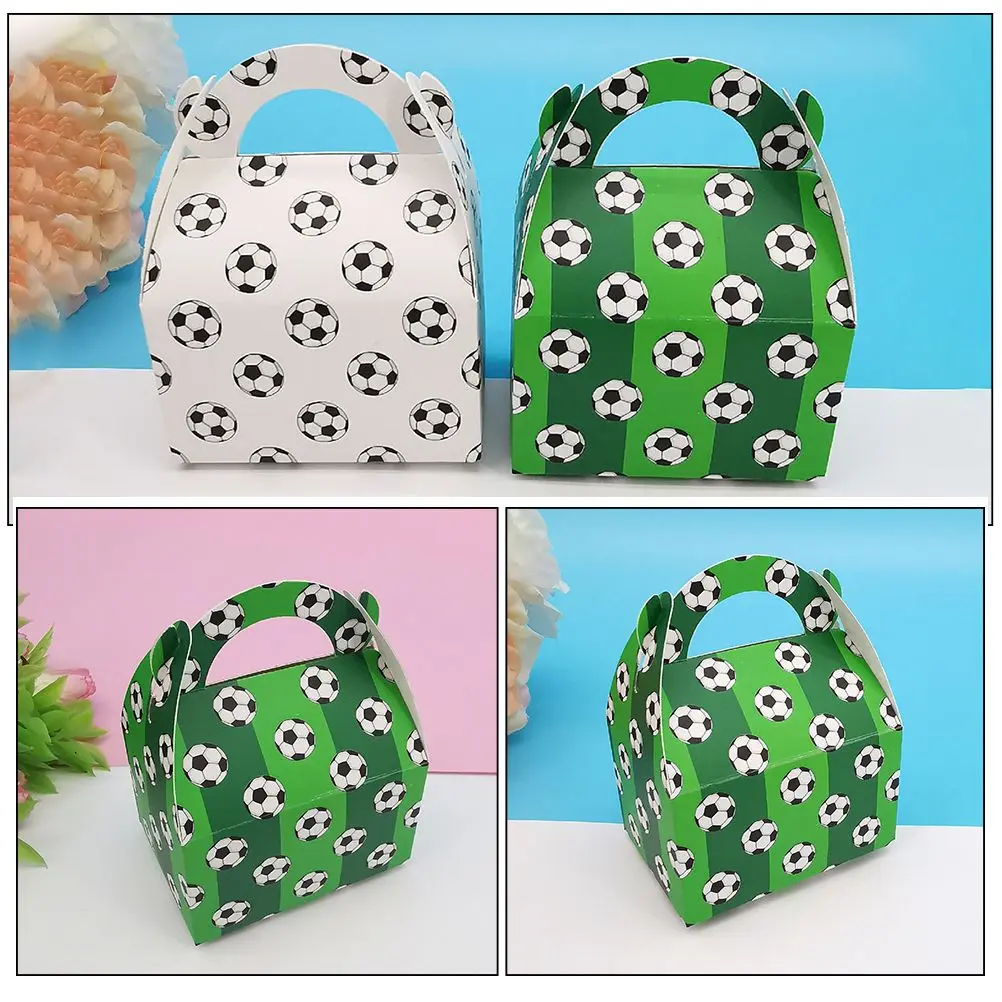 50pcs Football Candy Boxes Soccer Party Treat Gift Wrapping Paper Wedding Holiday Bride Box for Candies Storage
50pcs Football Candy Boxes Soccer Party Treat Gift Wrapping Paper Wedding Holiday Bride Box for Candies Storage