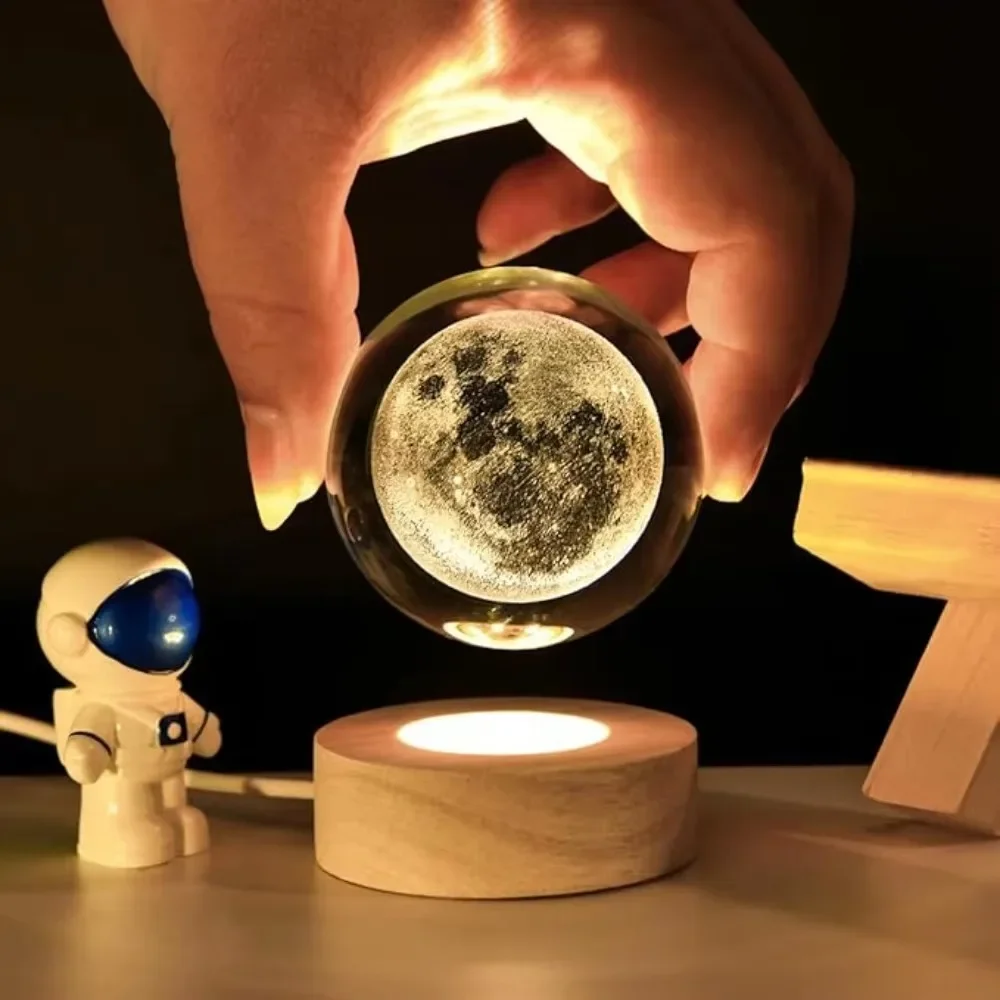 Unique 3D Crystal Ball Lamp with Galaxy and Planetary Projections USB Night Light for Cozy Atmosphere Plasma Ball
Unique 3D Crystal Ball Lamp with Galaxy and Planetary Projections USB Night Light for Cozy Atmosphere Plasma Ball
