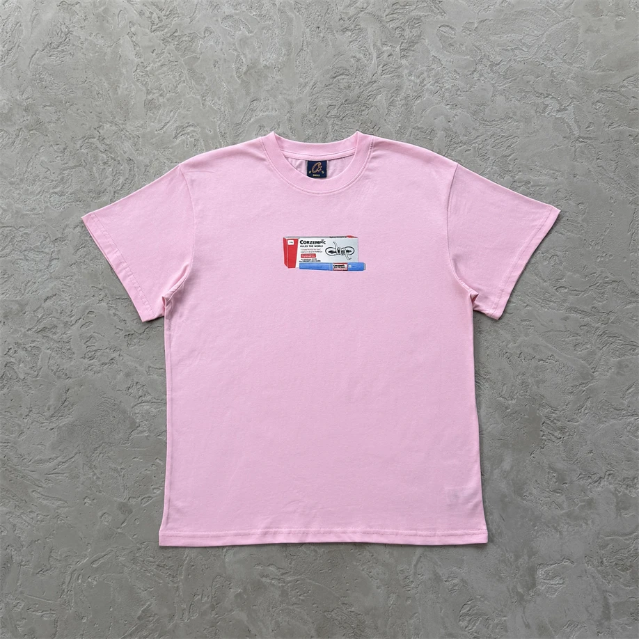 Street Style Creative Print Short Sleeve round Neck Unisex T-Shirt CORZEMPIC Casual Loose Fit Cotton Top for Men And Women
Street Style Creative Print Short Sleeve round Neck Unisex T-Shirt CORZEMPIC Casual Loose Fit Cotton Top for Men And Women