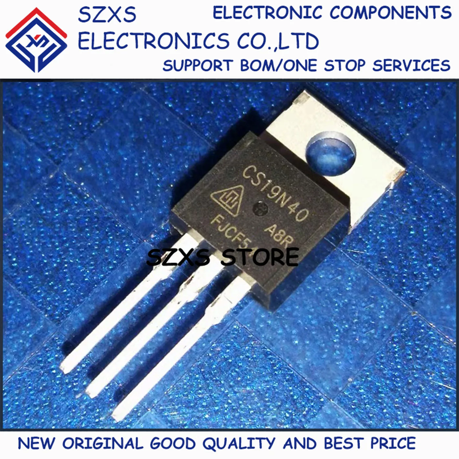 New Original 10Pcs CS19N40 CS19N40A8R TO-220 400V 19A MOSFET Field-Effect Transistor In Stock Electronic Components Good Quality
New Original 10Pcs CS19N40 CS19N40A8R TO-220 400V 19A MOSFET Field-Effect Transistor In Stock Electronic Components Good Quality