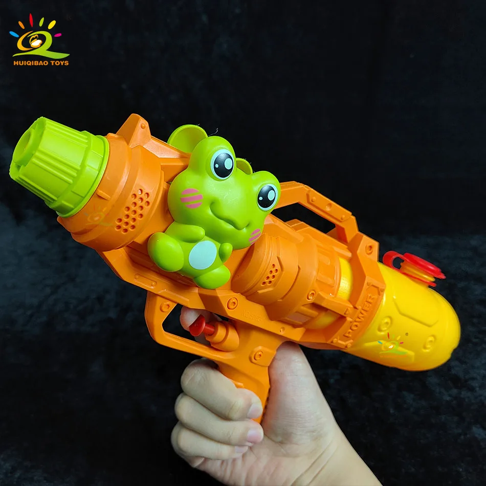 Children cartoon frog press type water gun toys family gathering swimming pool party water fight toy water gun boys and girls
Children cartoon frog press type water gun toys family gathering swimming pool party water fight toy water gun boys and girls