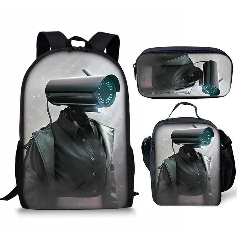 Hip Hop Popular skibidi Toilet Man 3D Print 3pcs/Set pupil School Bags Laptop Daypack Backpack Crossbody Lunch bag Pencil Case
Hip Hop Popular skibidi Toilet Man 3D Print 3pcs/Set pupil School Bags Laptop Daypack Backpack Crossbody Lunch bag Pencil Case