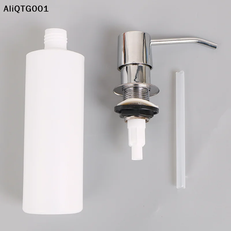 Дозатор для мыла для кухонной мойки, 300 мл с органайзером для жидкости с головкой насоса для удобства в управлении бутылками
Дозатор для мыла для кухонной мойки, 300 мл с органайзером для жидкости с головкой насоса для удобства в управлении бутылками